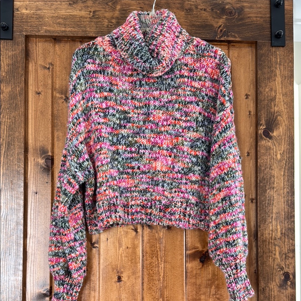 Multicolor Knit Women's Sweater